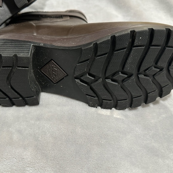 Original Muck Womens Liberty Ankle Rubber Waterproof Brown Boots - Picture 6 of 8